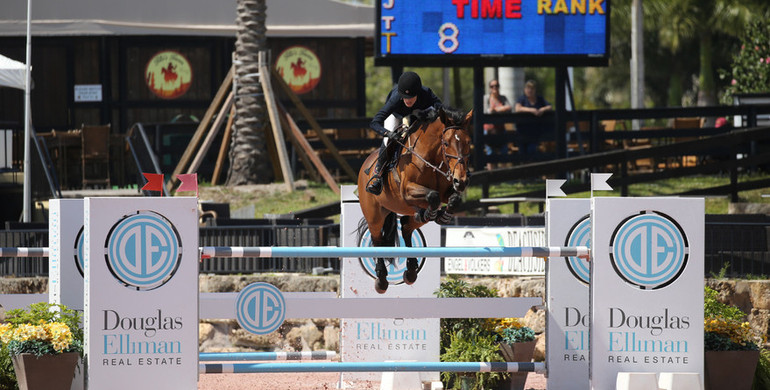 Jessica Springsteen and Davendy S race to win Douglas Elliman 1.45m CSI5* at WEF