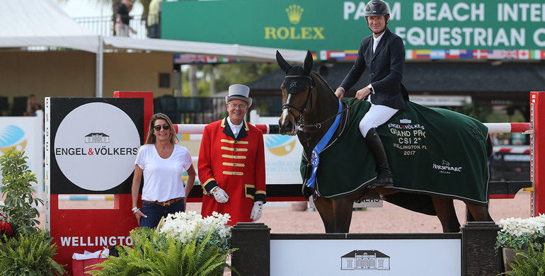 Beat Mändli and Simba win $50,000 Engel & Völkers CSI2* Grand Prix at the Winter Equestrian Festival