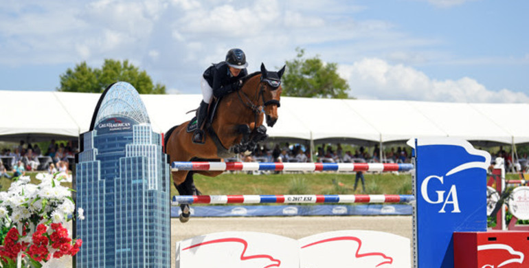 Lauren Hough and Ohlala are victorious in Great American $1 Million Grand Prix