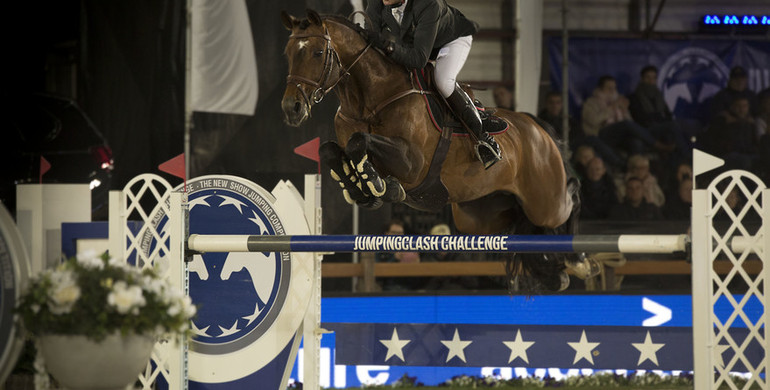 Patrice Delaveau Accenture JumpingClash Challenge Champion in Antwerp