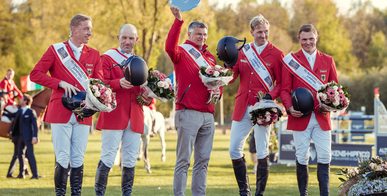 FEI Nations Cup Europe Division 1 standings after first leg in Lummen