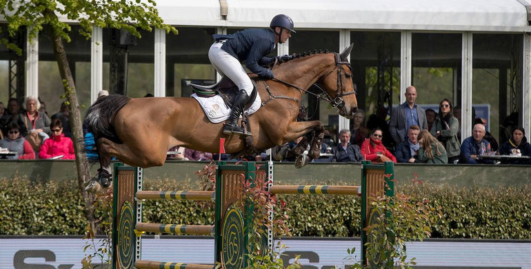 Anthony Condon wins Saturday's 1.50m Longines Ranking class presented by Stephex in Lummen