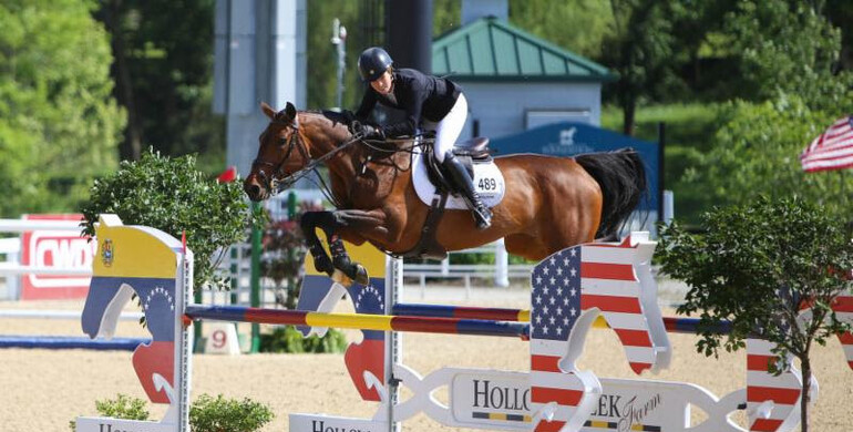 Sarah Segal speeds to the win in Commonwealth Grand Prix at Kentucky Spring Horse Show
