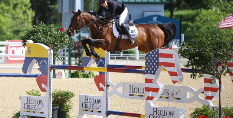Sarah Segal speeds to the win in Commonwealth Grand Prix at Kentucky Spring Horse Show