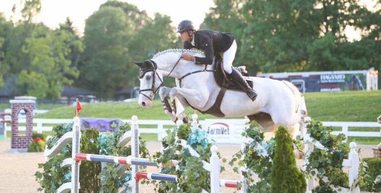 Eugenio Garza and Armani SL Z save the best for last in Hagyard Lexington Classic CSI3*