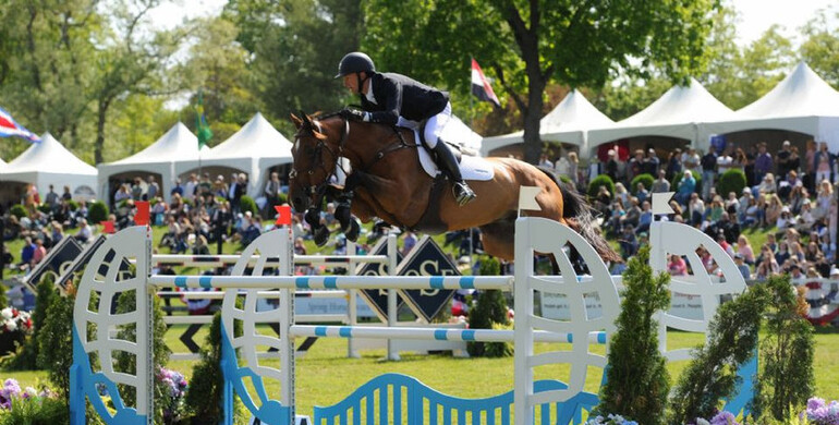 Andrew Ramsay claim Empire State Grand Prix CSI3* at Old Salem Farm Spring Horse Shows