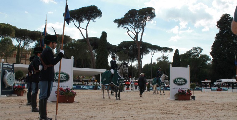 Sweden on top on the opening day of CSIO5* Rome