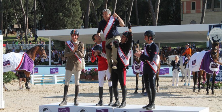Italy takes a historic FEI Nations Cup win on home soil in Rome
