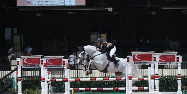Kristen Vanderveen and Bull Run's Faustino De Tili take victory in Suncast® Commercial Welcome Stake CSI 3*