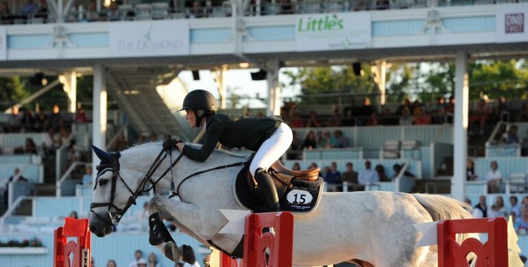 Amanda Derbyshire and Lady Maria BH speed to top honors in CSI4* Devon Speed Challenge