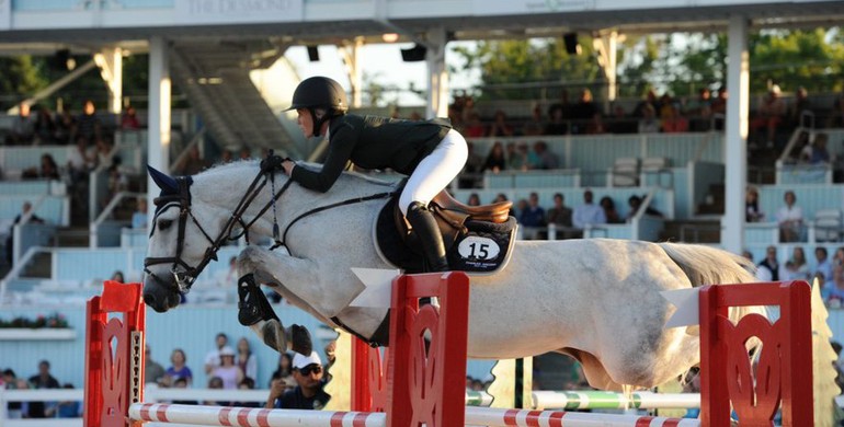 Amanda Derbyshire and Lady Maria BH speed to top honors in CSI4* Devon Speed Challenge