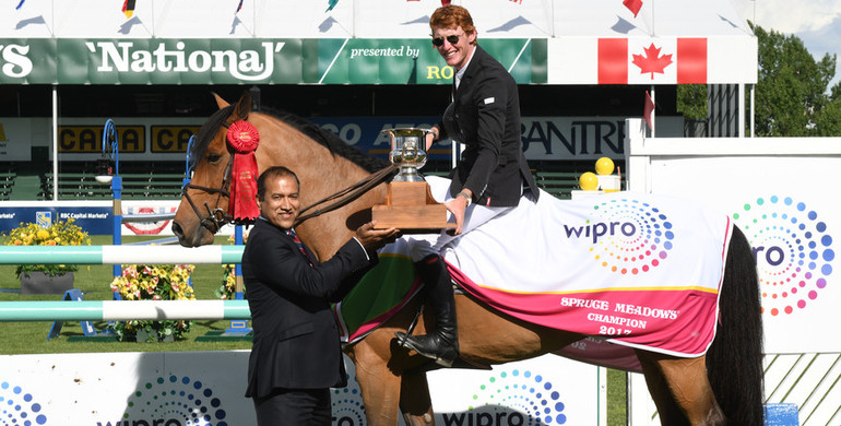 Coyle adds another win in the WIPRO U25 Winning Round at Spruce Meadows