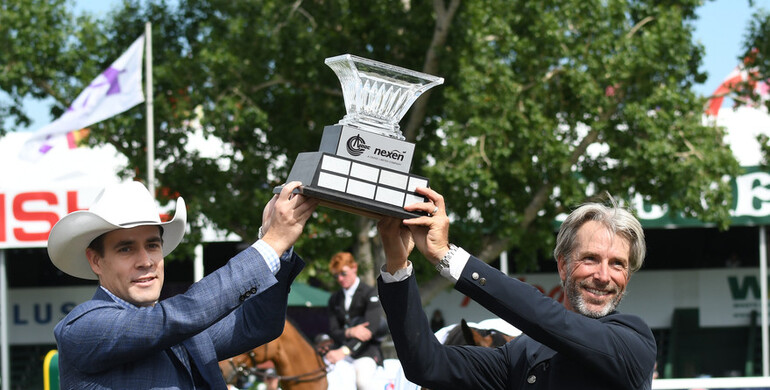 Richard Spooner makes it a hat trick and history in the CNOOC Nexen Cup Derby