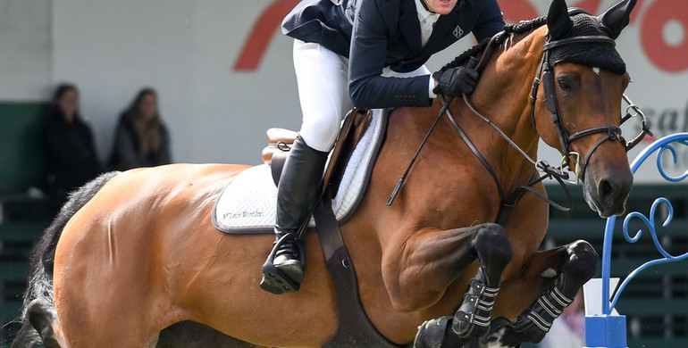 McLain Ward turns and burns in the ATCO Classic Cup at Spruce Meadows