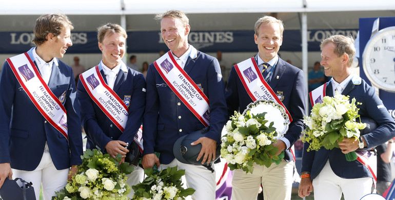 Tight thriller in Rotterdam as Sweden wins the FEI Nations Cup