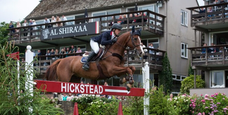 Matthew Sampson denies former winners in British Speed Derby  at Hickstead