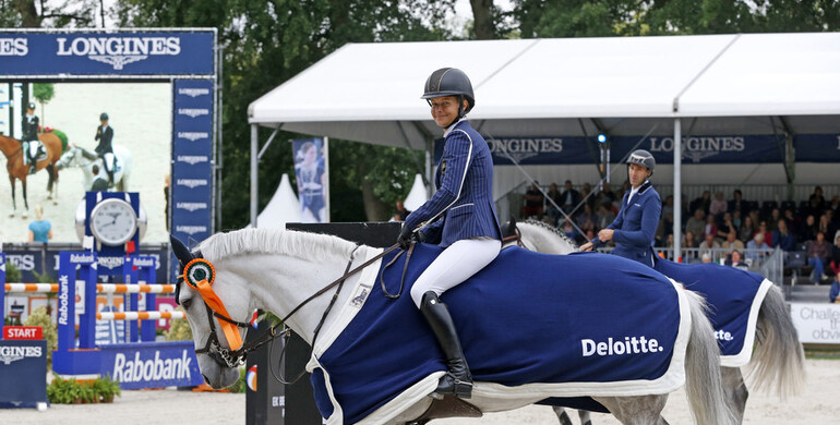 Malin Baryard-Johnsson wins the Deloitte Prijs in Rotterdam