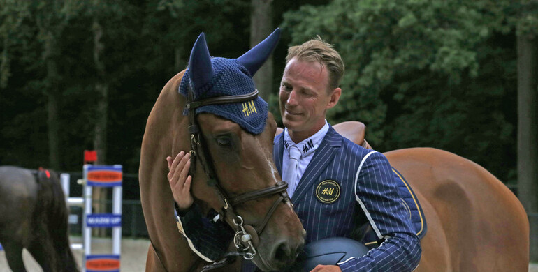 Peder Fredricson puts a perfect end to his weekend in the Longines Grand Prix Port of Rotterdam