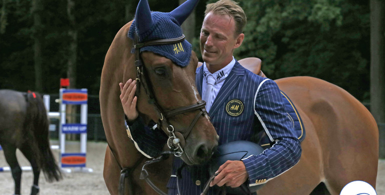 Peder Fredricson puts a perfect end to his weekend in the Longines Grand Prix Port of Rotterdam