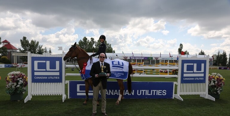 McKayla Langmeier takes a win in the U25 Canadian Utilities winning round
