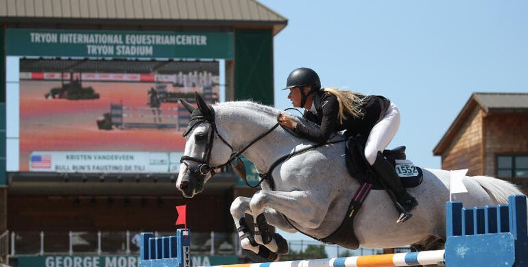 Kristen Vanderveen and Bull Run's Faustino De Tili continue streak to take Suncast® Commercial Welcome Stake