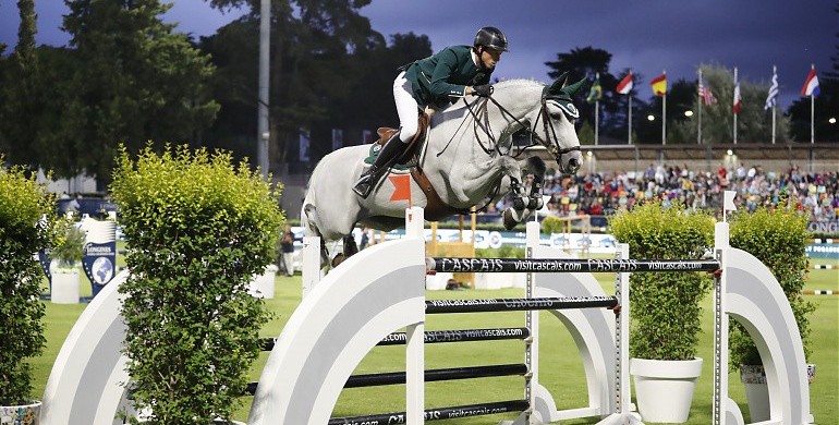Fuchs flies to the win in high drama CSI5* in Cascais