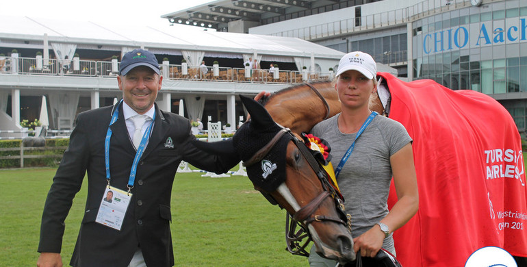 Eric Lamaze and Fine Lady 5 storm to victory in € 100,000 Turkish Airlines-Prize of Europe