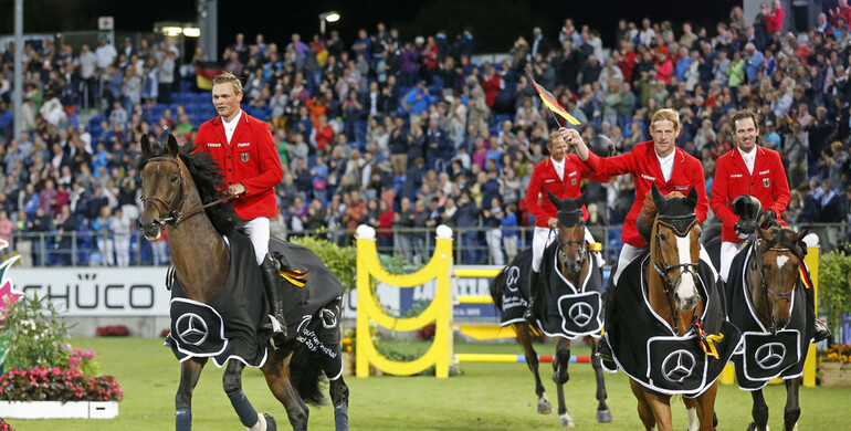 A magical Nations Cup night in Aachen as Team Germany wins in sold-out Soers