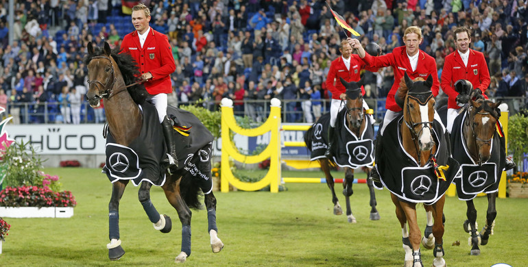 A magical Nations Cup night in Aachen as Team Germany wins in sold-out Soers