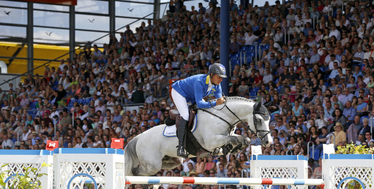 Ahlmann wins Battle of the Titans in Aachen