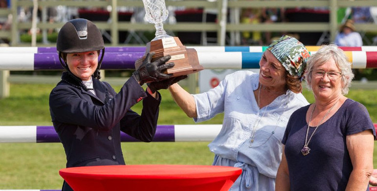 Lucy Deslauriers wins $100,000 CSI3* Grand Prix at Ottawa International