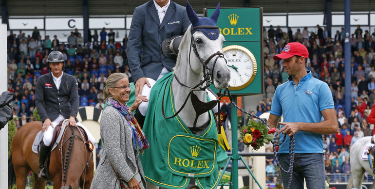 Gregory Wathelet after the €1.000.000 Rolex Grand Prix of Aachen: 