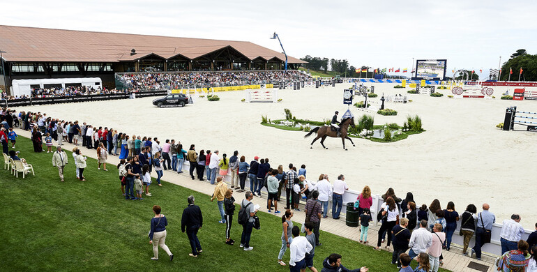 The horses and riders for CSI4* La Coruna