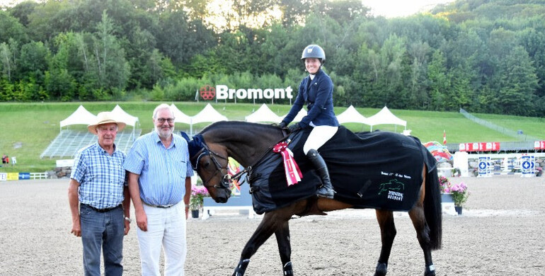 Ali Ramsay and Hermelien VD Hooghoeve win the first FEI event in Bromont