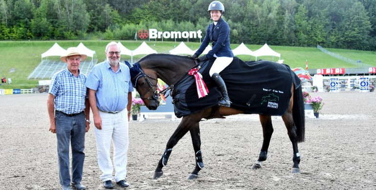 Ali Ramsay and Hermelien VD Hooghoeve win the first FEI event in Bromont