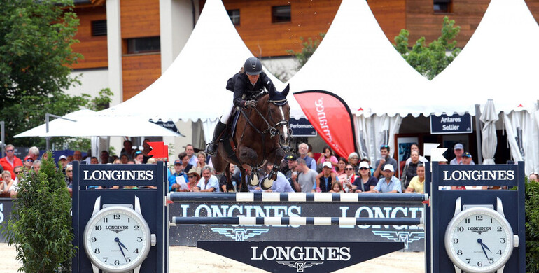 Barbara Schnieper and For Winja CH win the CSI3* Grand Prix in Crans-Montana