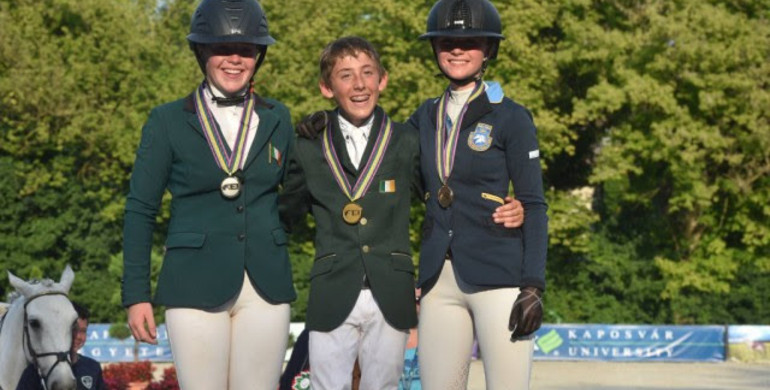 European Championships for Ponies: Team gold for Ireland and Harry Allen individual champion