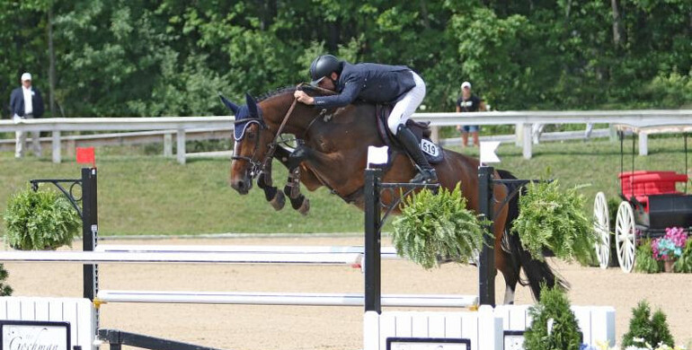 Hat trick for Santiago Lambre in Amalaya Investments Flintfields Farm Grand Prix CSI2* at GLEF