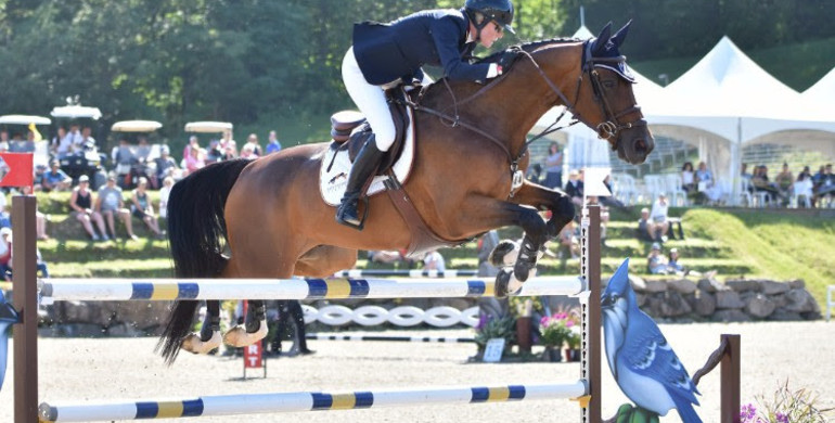 Beth Underhill and Count Me In win the Quebec Original Classic CSI2* at the International Bromont