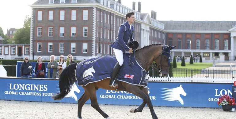 Nicola Philippaerts gallops to the win in Friday's feature class in London
