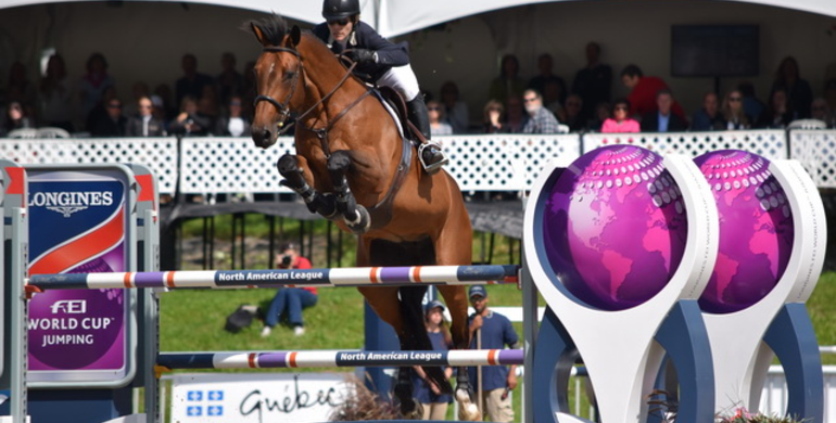 Isabelle Lapierre with breakthrough moment in Longines FEI World Cup of Bromont