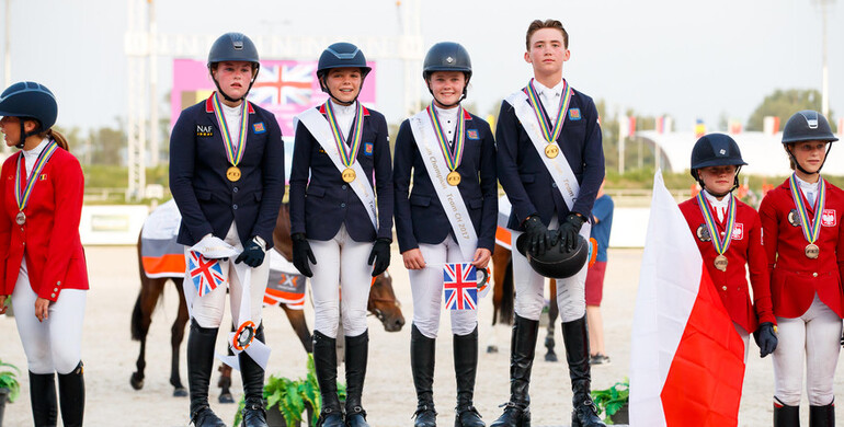 British children team claim team gold at the European Championships