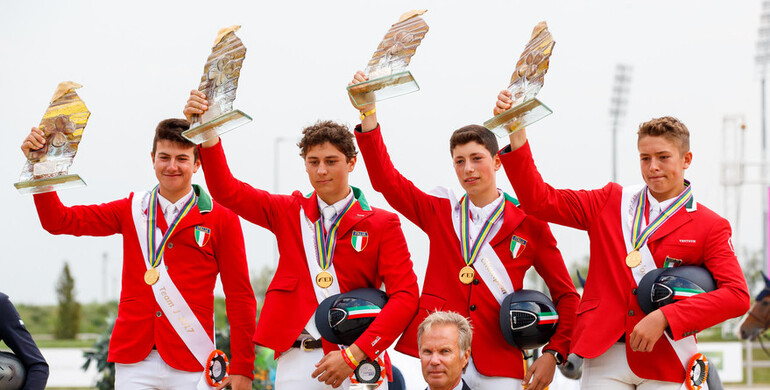 Italy wins the European Championships for juniors