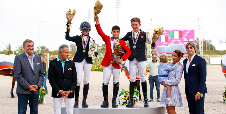 Lorenzo Correddu European Champion for children