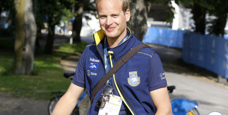 Sweden’s Chef d’Equipe Henrik Ankarcrona: 