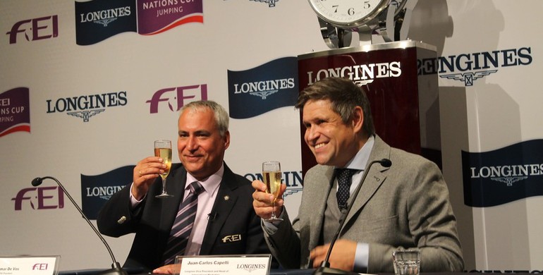 Longines new title partner for the FEI Nations Cup series
