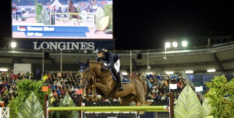 Simone Blum tops Saturday's Grand Prix in Gothenburg
