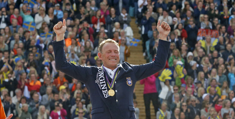 The horses and riders for CSI4* Sweden International Horse Show