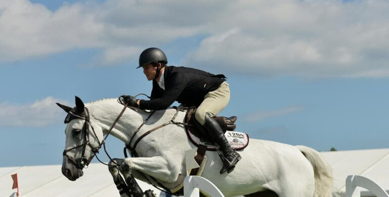Sweetnam's bold move earns him the win in the Palm Beach Masters Open Jumper class