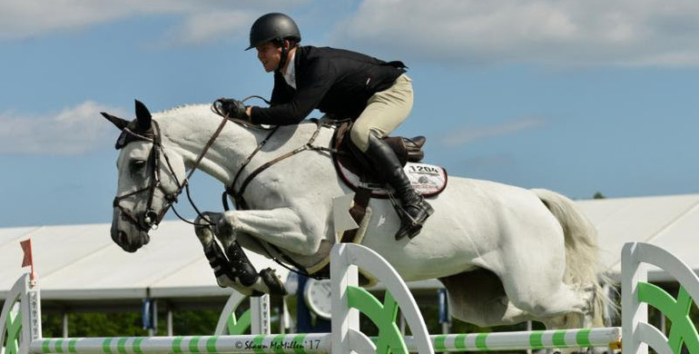 Sweetnam's bold move earns him the win in the Palm Beach Masters Open Jumper class